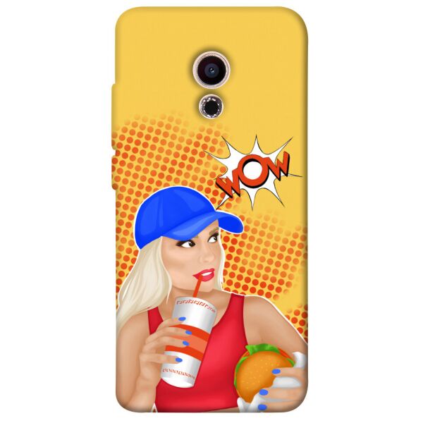 

Чехол itsPrint Wow burger для Meizu Pro 6