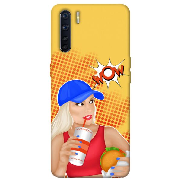 

Чехол itsPrint Wow burger для Oppo A91