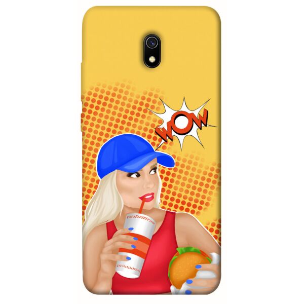 

Чехол itsPrint Wow burger для Xiaomi Redmi 8a