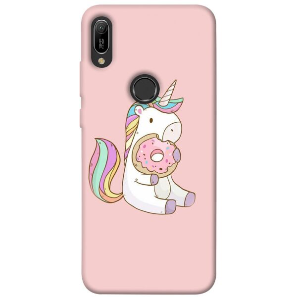 

Чехол itsPrint Единорог с пончиком для Huawei Y6 (2019)