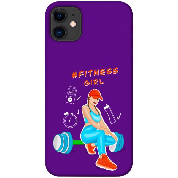 

Чехол itsPrint Fitness girl для Apple iPhone 11 (6.1")