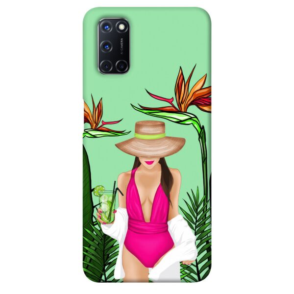 

Чехол itsPrint Tropical girl для Oppo A52 / A72 / A92