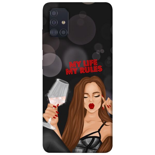 

Чехол itsPrint My life my rules для Samsung Galaxy A51