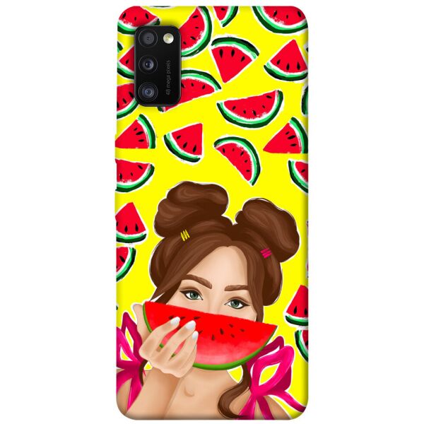 

Чехол itsPrint Watermelon girl для Samsung Galaxy A41