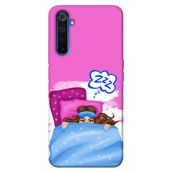 

Чехол itsPrint Sleepу girl для Realme 6 Pro