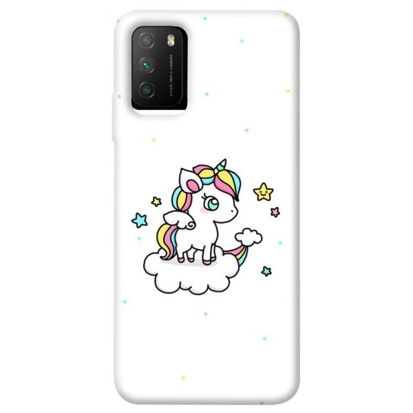 

Чехол itsPrint Единорог на облаке для Xiaomi Poco M3