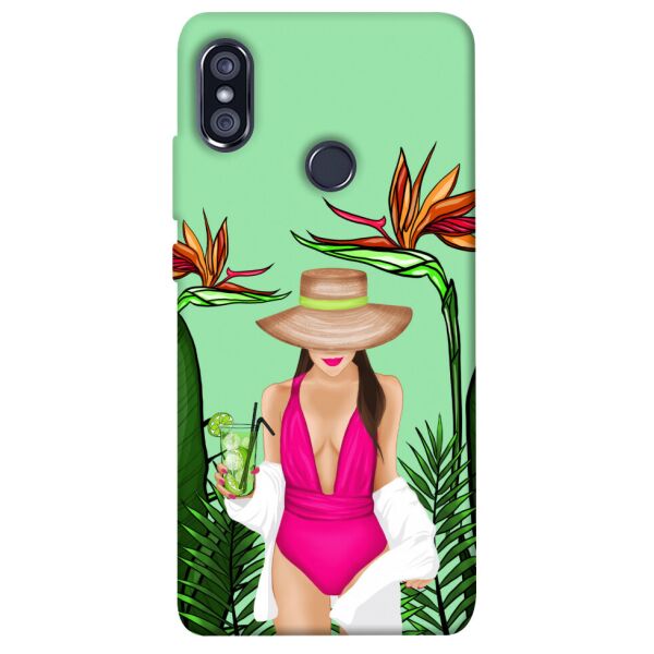 

Чехол itsPrint Tropical girl для Xiaomi Redmi Note 5 Pro / Note 5 (AI Dual Camera)