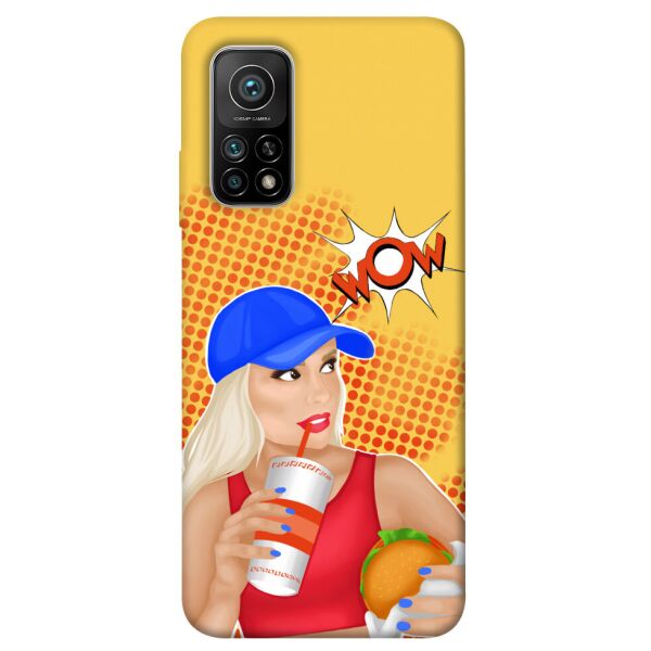 

Чехол itsPrint Wow burger для Xiaomi Mi 10T