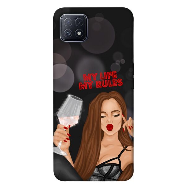 

Чехол itsPrint My life my rules для Oppo A73