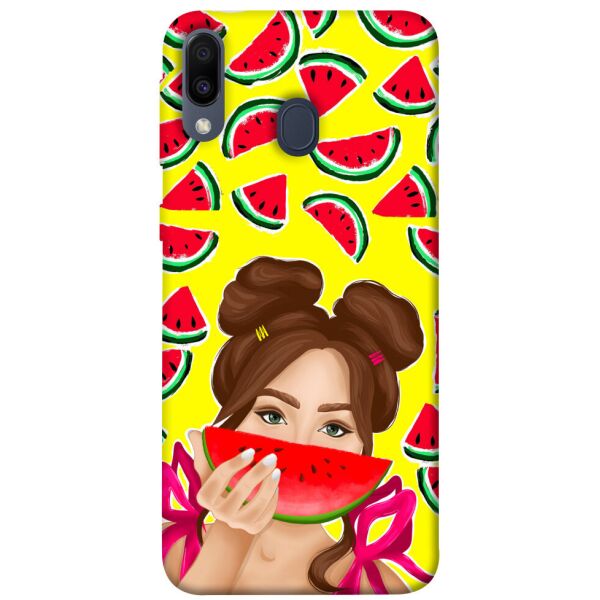 

Чехол itsPrint Watermelon girl для Samsung Galaxy M20