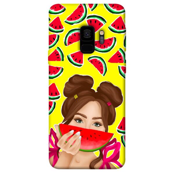 

Чехол itsPrint Watermelon girl для Samsung Galaxy S9