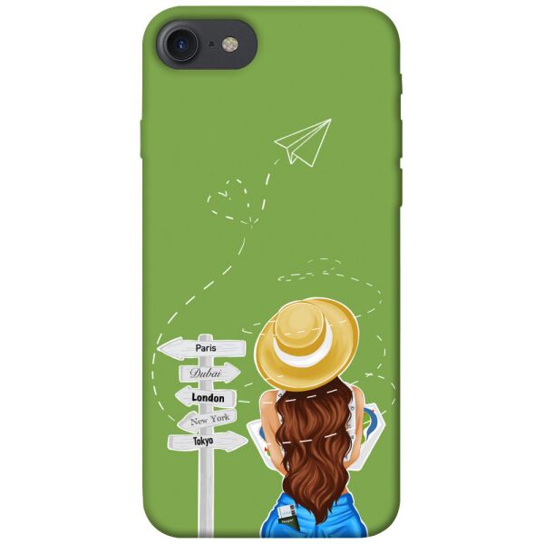 

Чехол itsPrint Travel girl для Apple iPhone 7 / 8 (4.7")