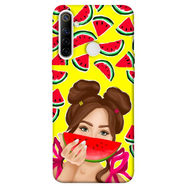 

Чехол itsPrint Watermelon girl для Realme 6i
