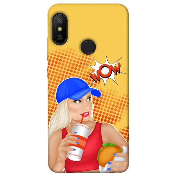 

Чехол itsPrint Wow burger для Xiaomi Mi A2 Lite / Xiaomi Redmi 6 Pro