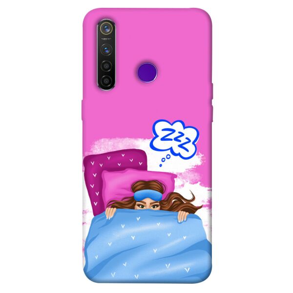 

Чехол itsPrint Sleepу girl для Realme 5 Pro