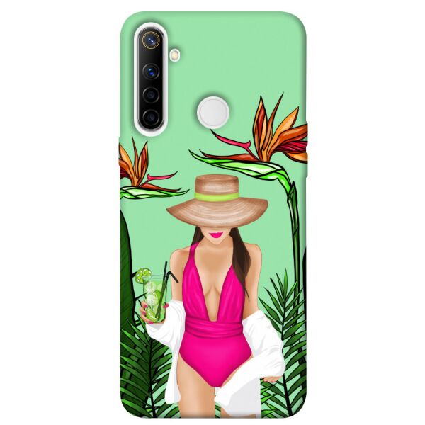 

Чехол itsPrint Tropical girl для Realme 6i