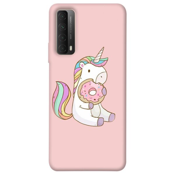 

Чехол itsPrint Единорог с пончиком для Huawei P Smart (2021)