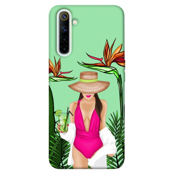

Чехол itsPrint Tropical girl для Realme 6