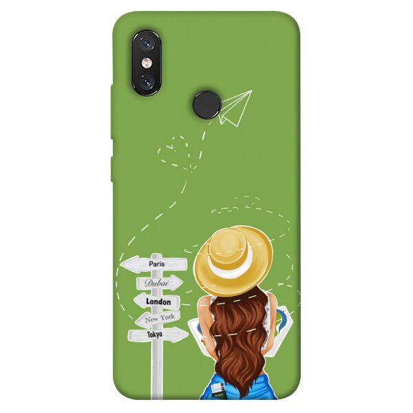

Чехол itsPrint Travel girl для Xiaomi Mi 8