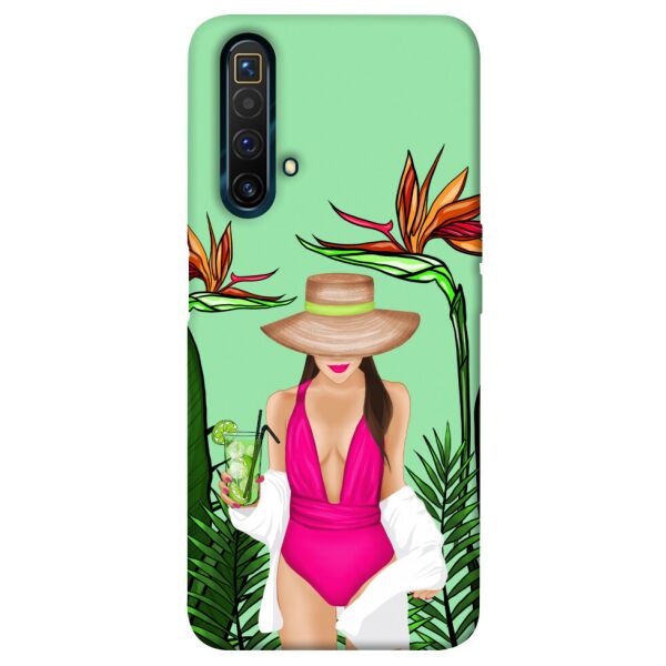 

Чехол itsPrint Tropical girl для Realme X3 SuperZoom