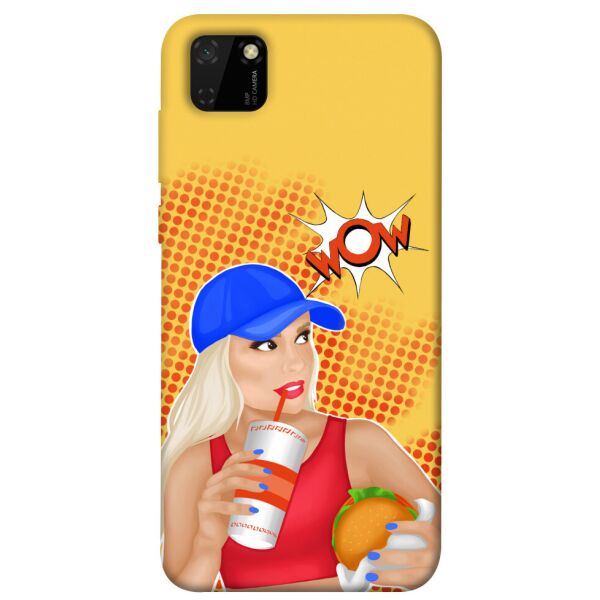 

Чехол itsPrint Wow burger для Huawei Y5p