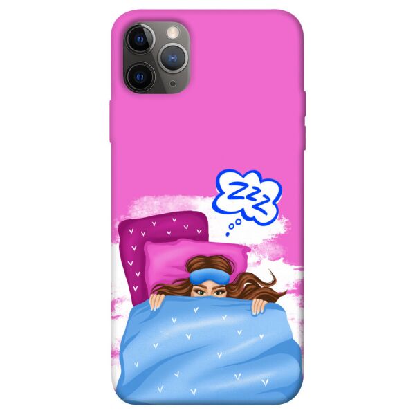 

Чехол itsPrint Sleepу girl для Apple iPhone 12 Pro Max (6.7")