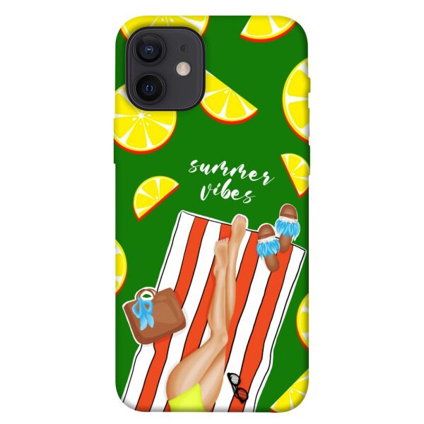 

Чехол itsPrint Summer girl для Apple iPhone 12 (6.1")