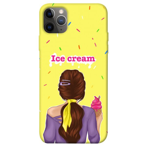 

Чехол itsPrint Ice cream girl для Apple iPhone 12 Pro (6.1")