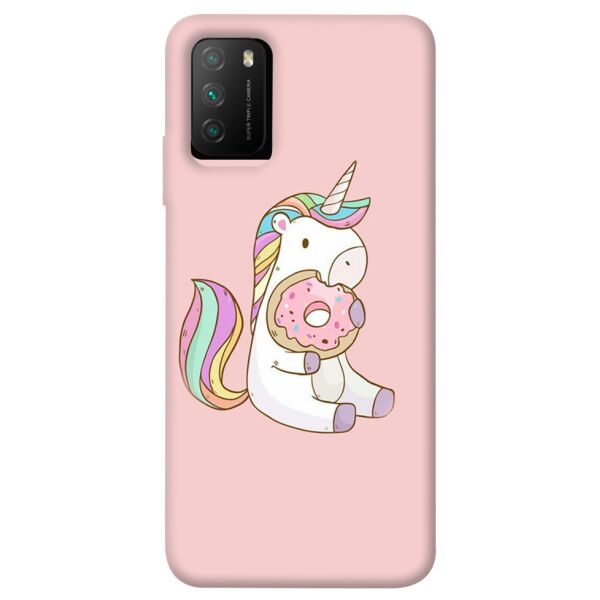 

Чехол itsPrint Единорог с пончиком для Xiaomi Poco M3