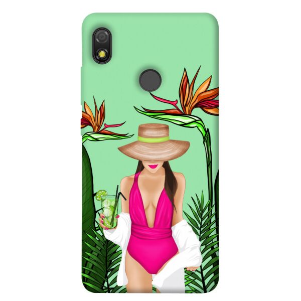 

Чехол itsPrint Tropical girl для TECNO POP 3
