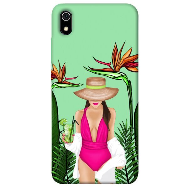 

Чехол itsPrint Tropical girl для Xiaomi Redmi 7A