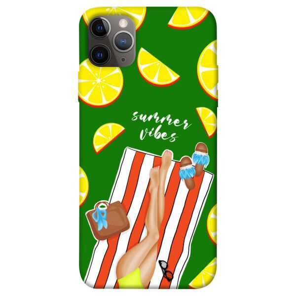 

Чехол itsPrint Summer girl для Apple iPhone 12 Pro (6.1")