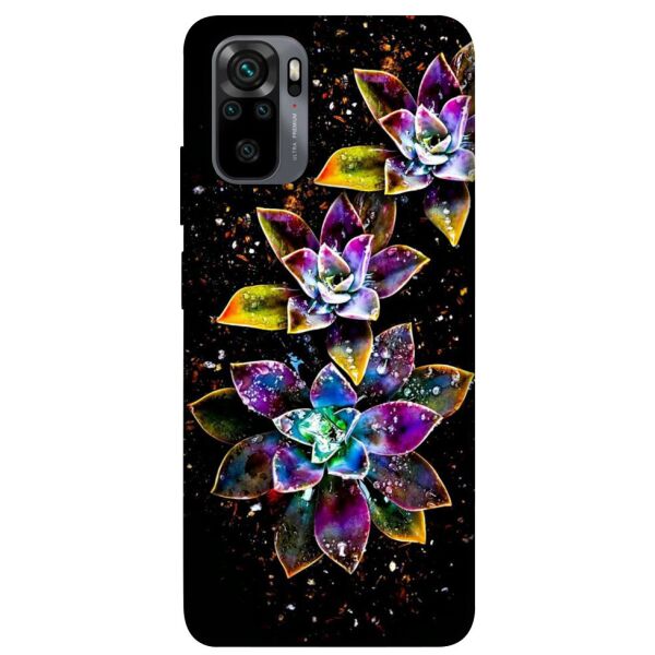 

Чехол itsPrint Цветы для Xiaomi Redmi Note 10