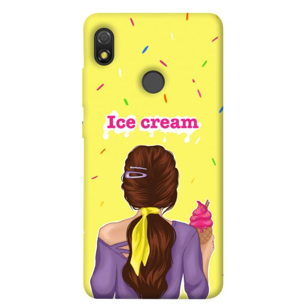

Чехол itsPrint Ice cream girl для TECNO POP 3