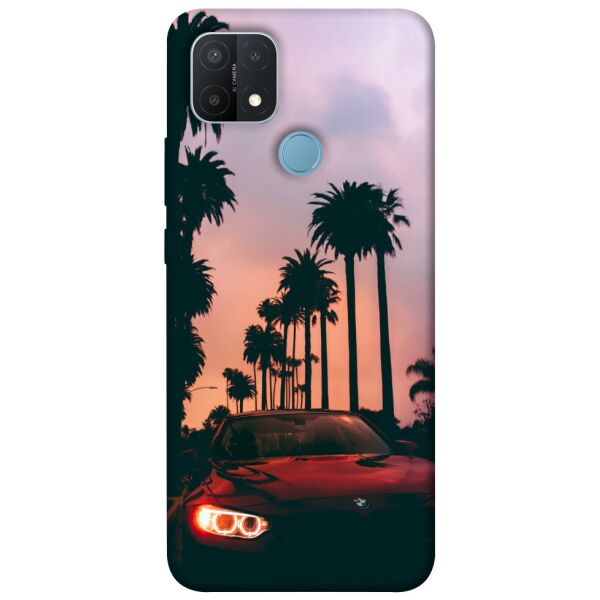 

Чехол itsPrint BMW at sunset для Oppo A15s / A15