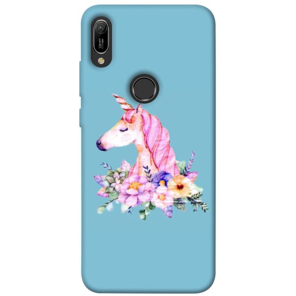 

Чехол itsPrint Счастливый единорог для Huawei Y6 (2019)