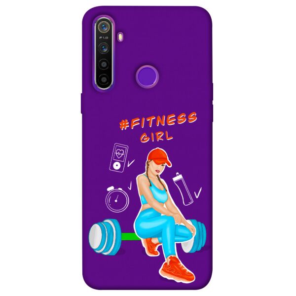 

Чехол itsPrint Fitness girl для Realme 5