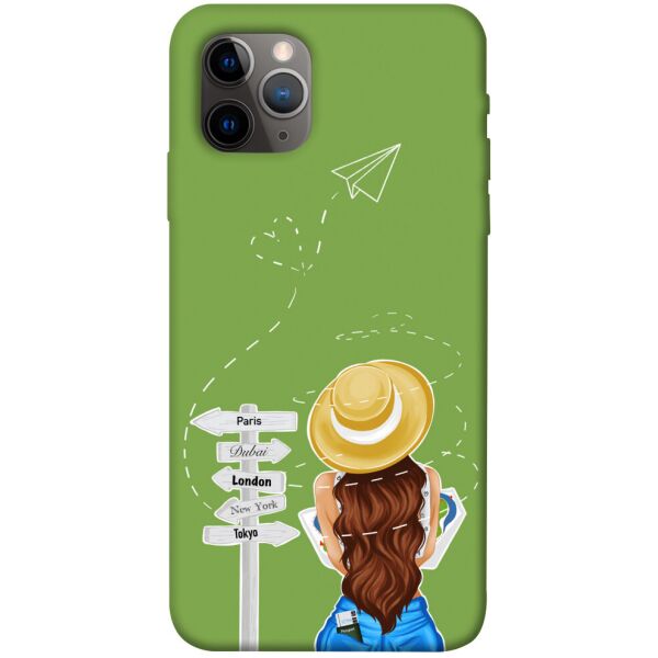 

Чехол itsPrint Travel girl для Apple iPhone 11 Pro (5.8")