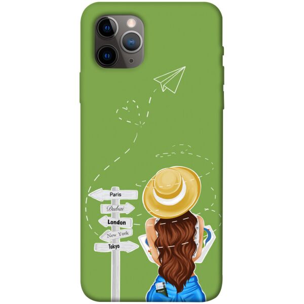 

Чехол itsPrint Travel girl для Apple iPhone 11 Pro Max (6.5")