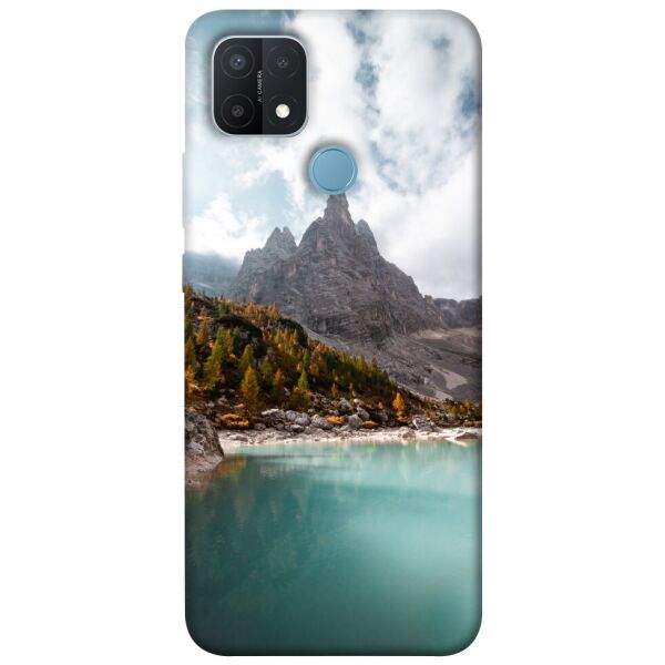 

Чехол itsPrint Озеро и скалы для Oppo A15s / A15