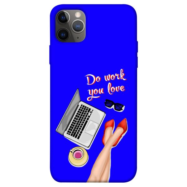 

Чехол itsPrint Do work you love для Apple iPhone 12 Pro (6.1")