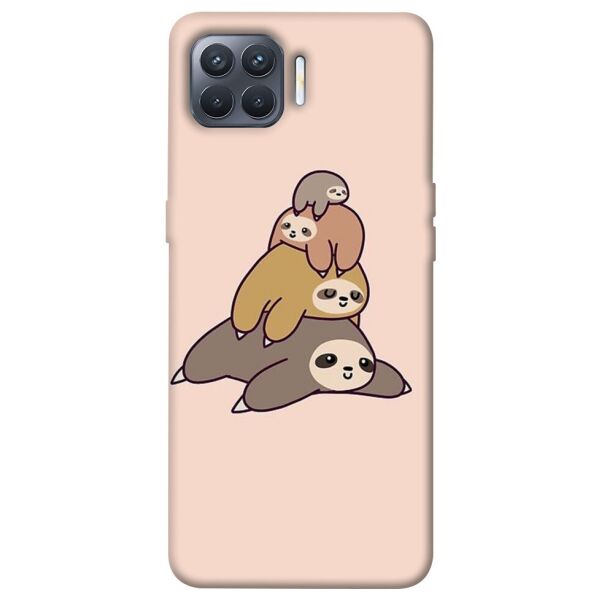 

Чехол itsPrint Ленивцы для Oppo Reno 4 Lite