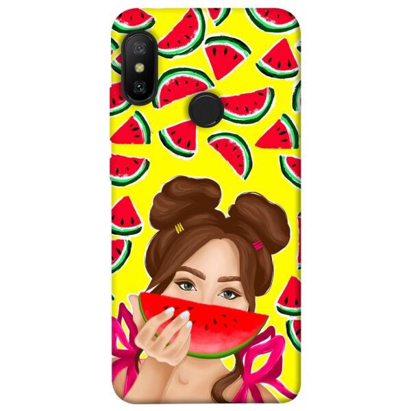 

Чехол itsPrint Watermelon girl для Xiaomi Mi A2 Lite / Xiaomi Redmi 6 Pro