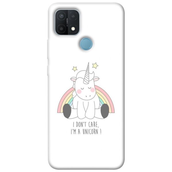 

Чехол itsPrint I don't care для Oppo A15s / A15