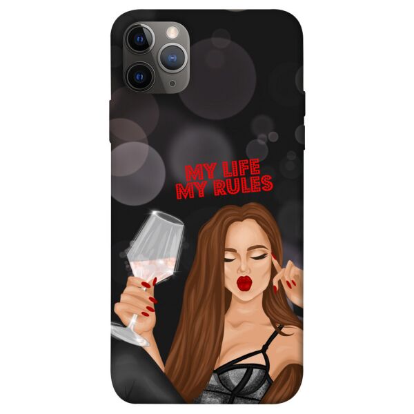 

Чехол itsPrint My life my rules для Apple iPhone 12 Pro (6.1")