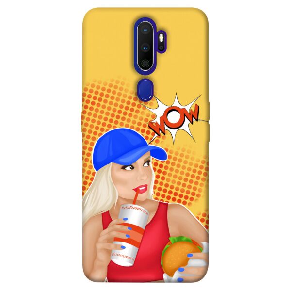 

Чехол itsPrint Wow burger для Oppo A9 (2020)