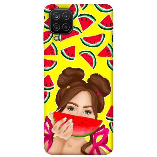 

Чехол itsPrint Watermelon girl для Samsung Galaxy A12