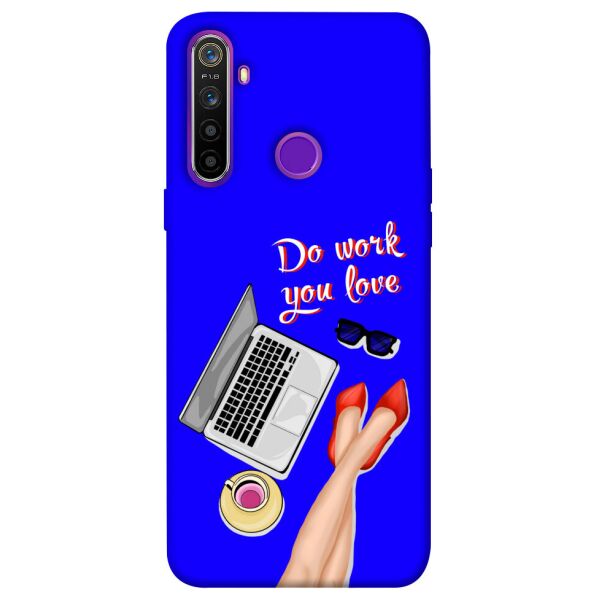 

Чехол itsPrint Do work you love для Realme 5
