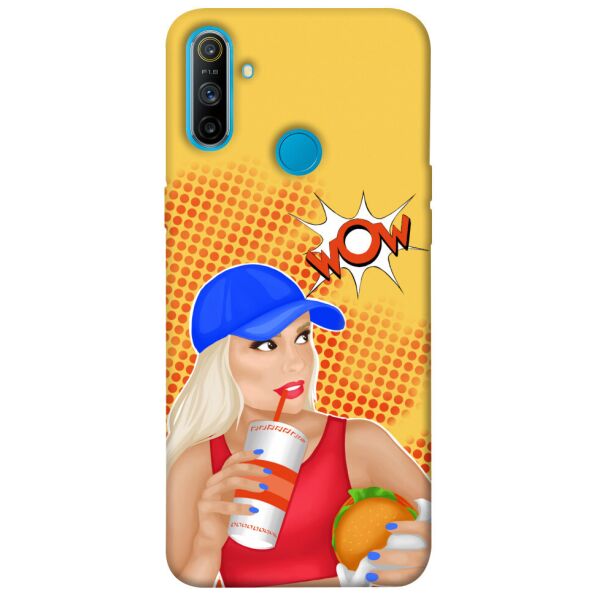 

Чехол itsPrint Wow burger для Realme C3