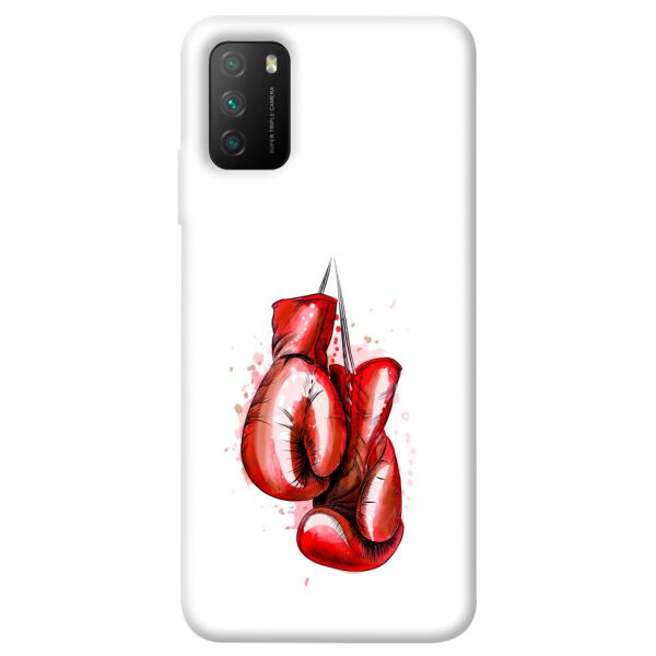 

Чехол itsPrint Красные боксерские перчатки для Xiaomi Poco M3